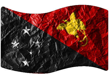 Rectangle Papua New Guinea Oceania Flags 