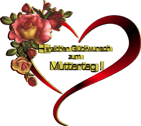 008 Herzlichen Glückwunsch zum Muttertag German Messages 