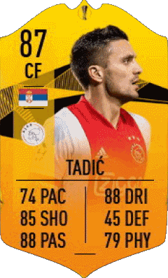 Dusan Tadic Serbia F I F A - Card Players Video Games Multi Media 