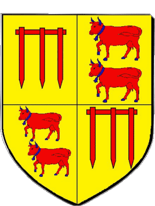 Blazon-Blazon PAVIE 32 Departments - Cities France Flags 