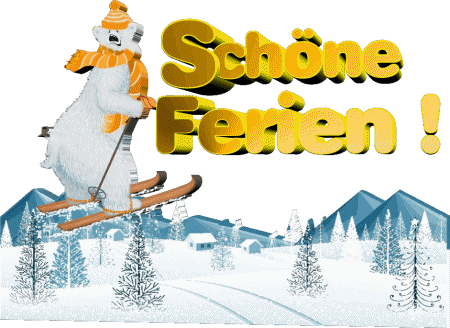 Serie 06 Schöne Ferien Winter Allemand Messages 