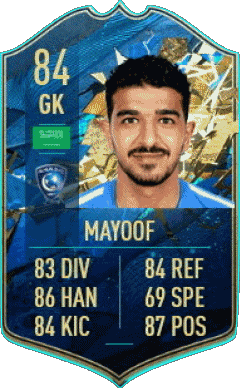 Abdullah Al Mayoof Saudi Arabia F I F A - Card Players Video Games Multi Media 