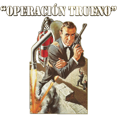 Spanisches Logo Feuerball James Bond 007 V International Multimedia 