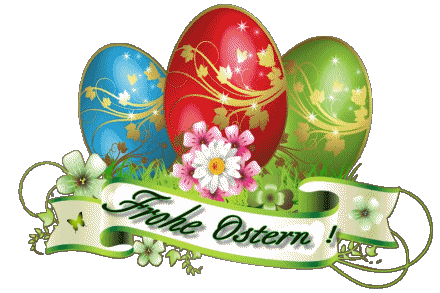07 Frohe Ostern Allemand Messages 