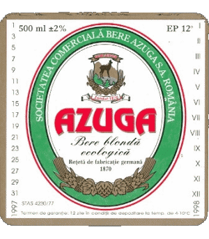 Azuga Roumanie Bières Boissons 