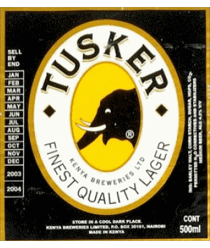 Tusker Kenia Cervezas Bebidas 