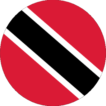 Tondo Trinité et Tobago America Bandiere 