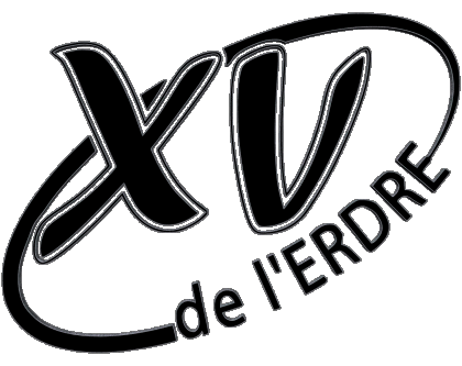 XV de l'Erdre Dept 44 Rugby Club Francia Logo Sportivo 