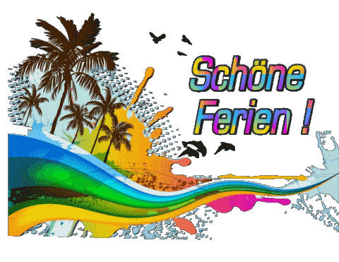 26 Fond Transparent Schöne Ferien Allemand Messages 
