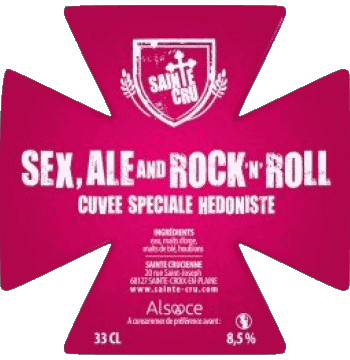 Sex ale and rock &#039;n&#039; Roll-Sex ale and rock &#039;n&#039; Roll Sainte Cru France mainland Beers Drinks 