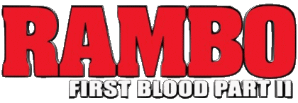Logo First blood part 2 Rambo V International Multimedia 