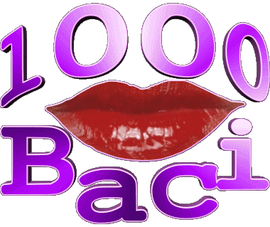 1000 Baci Italian Messages 