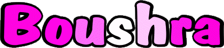 Boushra B FEMMINILE - Maghreb Musulmano Nome 