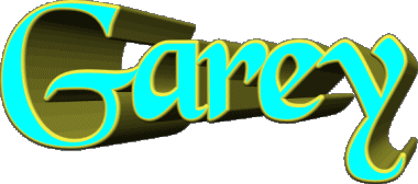 Garey G MASCULINE -  UK - USA - IRL - AUS - NZ First Names 