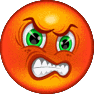 Anger Emoticons Messages 