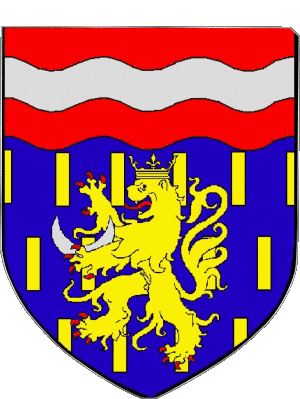 Wappen-Wappen Haute Saone 70 Abteilungen - Städte Frankreich Fahnen 