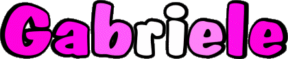 Gabriele G MASCULIN - Allemagne Prénoms 