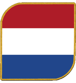 Square Netherlands Europe Flags 