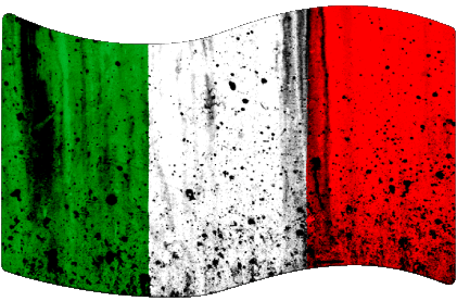Rectangle National Italie Europe Drapeaux 