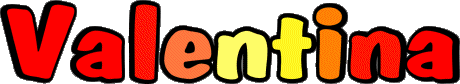 Valentina V FEMMINILE - Italia Nome 