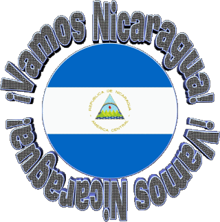 Bandera Vamos Nicaragua Spanish Messages 