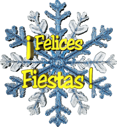 Serie 18 Felices Fiestas Spagnolo Messagi 