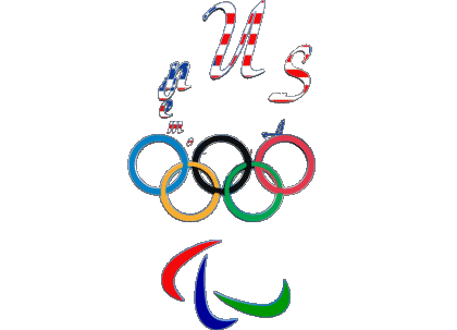 Olympic Games Come on U.S.A Inglese Messagi 