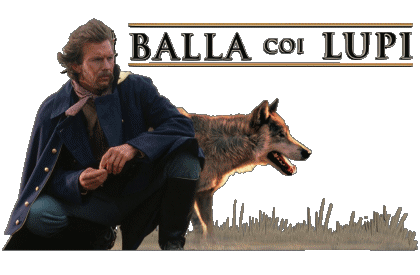 Italian Logo Dances with Wolves Movies International Multi Media 