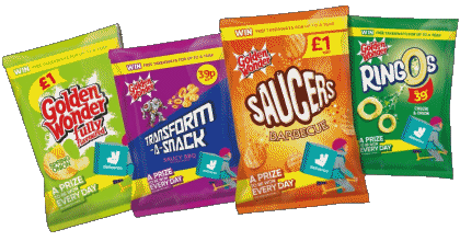 Golden Wonder U.K Aperitivos - Chips - Snack Comida 