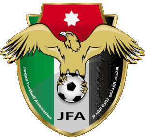 Logo-Logo Giordania Asia Calcio Squadra nazionale  -  Federazione Sportivo 