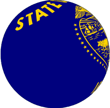 Sphere - Cube Oregon U.S.A - States America Flags 