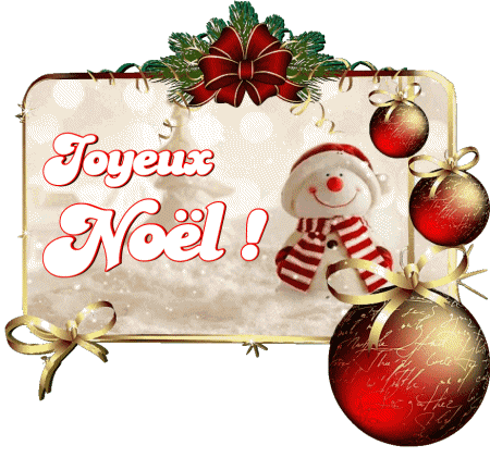 Serie 10 Joyeux Noël Francese Messagi 