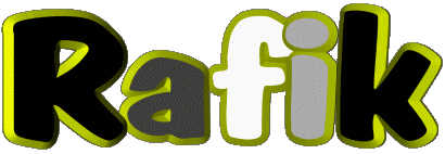 Rafik R MASCULINO - Magreb Musulmán Nombre 
