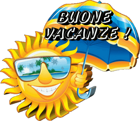15 Fondo transparente Buone Vacanze Italiano Mensajes 