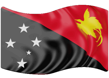 Rectangle Papua New Guinea Oceania Flags 