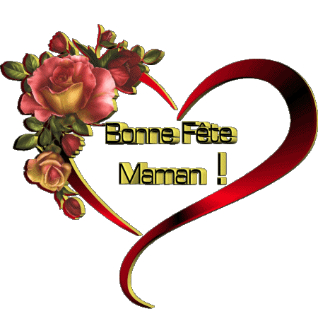 008 Bonne Fête Maman Francés Mensajes 