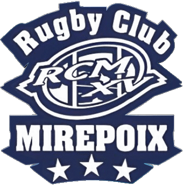RC Mirapicien XV Dept 09 Rugby Club Francia Logo Sportivo 