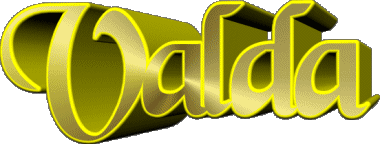 Valda V WEIBLICH - Italien Vorname 