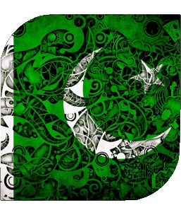 Plaza Pakistán Asia Banderas 