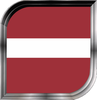 Plaza Lettland Europa Fahnen 