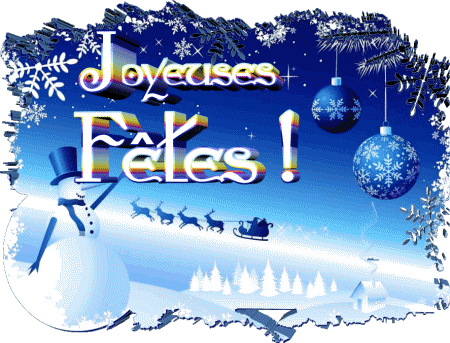 Serie 22 Joyeuses Fêtes (Noël) Francese Messagi 