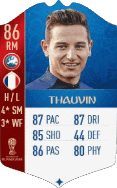 Florian Thauvin France F I F A - Card Players Video Games Multi Media 