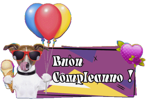 006 Animali Buon Compleanno Italiano Messagi 