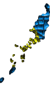 Mapa Palau Oceanía Banderas 
