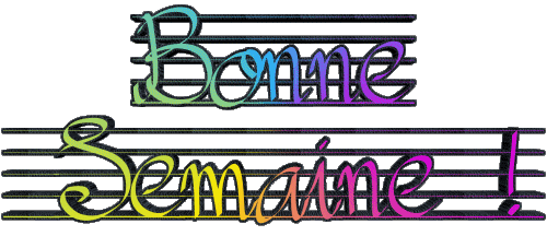 01 Bonne Semaine Francés Mensajes 