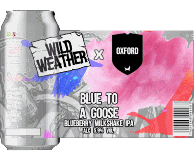 Blue to a goose-Blue to a goose Wild Weather UK Beers Drinks 