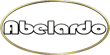 Abelardo A MASCULINE - Spain First Names 