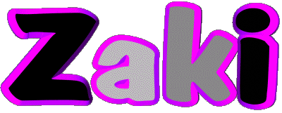 Zaki Z MASCHIO - Maghreb Musulmano Nome 