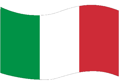 Rechteck National Italien Europa Fahnen 