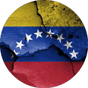 Tondo Venezuela America Bandiere 